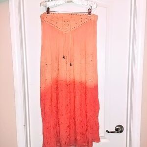 Vtg Western skirt with beads